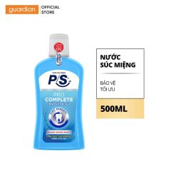 Nước Súc Miệng P/S Pro Complete Kháng Khuẩn 99% 500ml