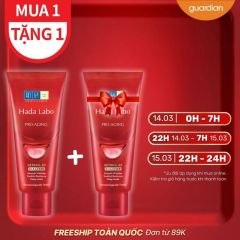 Kem Rửa Mặt Cải Thiện Lão Hóa Da Pro Anti Aging Α Lifting Cleanser Hada Labo 80Gr