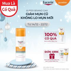 Kem Chống Nắng Cho Da Nhờn Mụn Eucerin Sun Dry Touch Acne Oil Control Spf50+ 50Ml