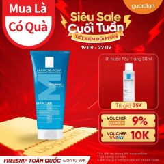 Gel Rửa Mặt Tạo Bọt Giảm Nhờn Cho Da Dầu Nhạy Cảm La Roche-Posay Effac 200Ml