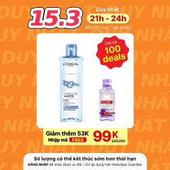 Nước Tẩy Trang L'Oréal Paris 3 In 1 Micellar Water Làm Tươi Mát Da 400Ml