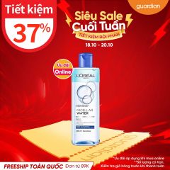 Nước Tẩy Trang 3 In 1 Micellar Làm Sạch Sâu L'Oréal Paris 400Ml