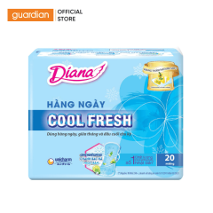 Băng Vệ Sinh Hàng Ngày Diana Sensi Cool Fresh Mát Lạnh 20 Miếng