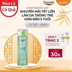 Nước Cân Bằng Cho Da Nhờn Mụn Eucerin Pro Acne 200Ml