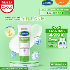 Kem Dưỡng Ẩm Dịu Lành Cho Da Nhạy Cảm Cetaphil Moisturising Cream 50Gr