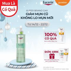 Gel Rửa Mặt Giảm Mụn Eucerin Proacne Solution Cleasing Gel 400Ml