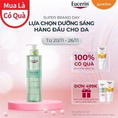 Gel Rửa Mặt Giảm Mụn Eucerin Proacne Solution Cleasing Gel 400Ml