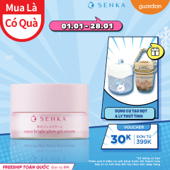 Kem Dưỡng Trắng Da Ban Đêm Senka White Beauty Glow Gel Cream 50Gr