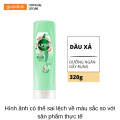 Dầu Xả Dưỡng Tóc, Giúp Giảm Gãy Rụng Sunsilk Natural 320gr