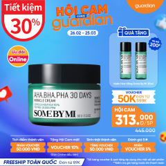 Kem Dưỡng Giảm Mụn Aha-Bha-Pha 30 Days Miracle Cream Some By Mi 50Ml