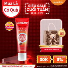 Kem Đánh Răng Sáng Răng Từ Khoáng Núi Lửa Colgate Optic White Volcanic Mineral 100g