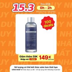 Nước Hoa Hồng Không Mùi Dưỡng Ẩm Và Làm Mềm Da Dear Klairs Supple Preparation Unscented Toner 180Ml