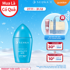 Sữa Chống Nắng Dưỡng Ẩm Da Senka Perfect Uv Milk Spf50/Pa++++ 40Ml