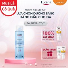 Nước Tẩy Trang Cho Da Nhạy Cảm Eucerin Dermatoclean Micellar 400Ml