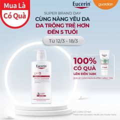 Sữa Rửa Mặt Không Gây Kích Ứng Cho Da Nhạy Cảm Eucerin Ph5 Facial Cleanser 400Ml