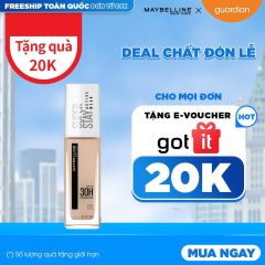 Kem Nền Lâu Trôi Maybelline Superstay 24H Full Coverage #120 Classic Ivory Tông Da Sáng 30Ml