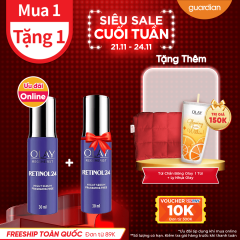 Tinh Chất Dưỡng Ban Đêm Hỗ Trợ Tái Tạo Da Regenerist Retinol 24 Night Serum Fragrance-Free Olay 30Ml