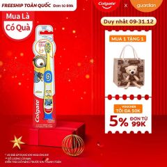 Bàn Chải Đánh Răng Colgate Cho Bé 2-5 Tuổi Minion