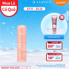 Son Dưỡng Môi Senka Cấp Ẩm & Giúp Giảm Khô, Nẻ Môi Perfect Aqua Lip Balm 4,5Gr