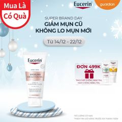 Sữa Rửa Mặt Hỗ Trợ Sáng Da Tạo Bọt Eucerin Spotless Brightening 50G