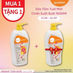 Sữa Tắm Tươi Mát Guardian Essential Grapefruit Refreshing Body Wash Chiết Xuất Bưởi 1000Ml