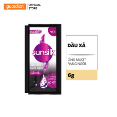 Dầu Xả Đen Óng Mượt Rạng Ngời Sunsilk 6g