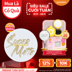 Phấn Nước Siêu Kiềm Dầu Lemonade Super Matte Cushion 01 Light 15G