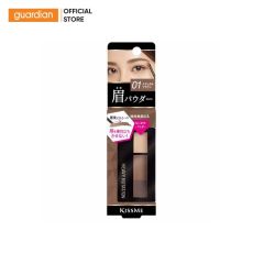 Bột Kẻ Chân Mày Chống Trôi Kissme Heavy Rotation 01 Natural Brown Nâu Tự Nhiên