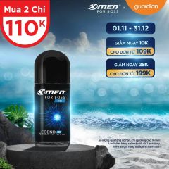 Lăn Khử Mùi X-Men For Boss Legend Hương Tinh Tế 50Ml