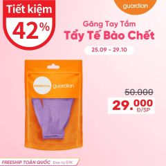 Găng Tay Tắm Guardian Tẩy Tế Bào Chết – 1 Đôi