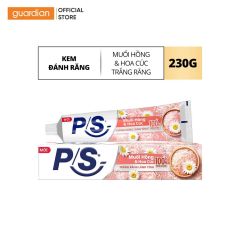 Kem Đánh Răng P/S Trắng Răng Muối Hồng Hoa Cúc 230g