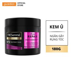 Kem Ủ Tóc TRESemmé Keratin Smooth Vào Nếp Suôn Mượt Cho Tóc Khô Xơ Rối Hũ 180ml