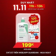 Sữa Rửa Mặt Tạo Bọt Cerave Foaming Cleanser Sạch Sâu Cho Da Thường Đến Da Dầu 473Ml