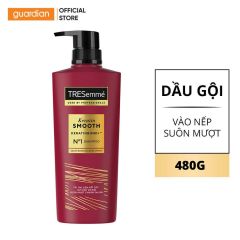 Dầu Gội TRESemmé Keratin Smooth Vào Nếp Suôn Mượt Cho Tóc Khô Xơ Rối 480g