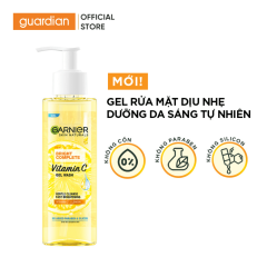 Gel Rửa Mặt Garnier Vitamin C Sạch Sâu Dịu Nhẹ Sáng Da 120Ml