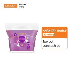 KHĂN TẨY TRANG TẠO BỌT GUARDIAN AMINO ACID BUBBLE CLEANSING TOWEL