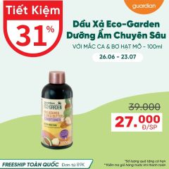 Dầu Xả Dưỡng Ẩm Chuyên Sâu Eco Garden Macadamia & Shea Butter Ultra Moisture Conditioner Chiết Xuất Từ Hạt Mắc Ca Và Bơ Hạt Mỡ 100ml