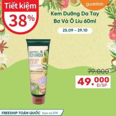 Kem Dưỡng Da Tay Nuôi Dưỡng Da, Cho Da Tay Mịn Màng Eco Garden Avocado & Olive Smooth & Nourishing Hand Cream Chiết Xuất Từ Bơ Và Ô Liu 60ml