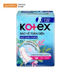 Băng Vệ Sinh Siêu Mỏng Có Cánh, Bảo Vệ Toàn Diện Kotex Dành Cho Ngày Nhiều Và Đêm 28cm x 6 miếng