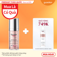 Combo Eucerin Giảm Thâm Nám Booster Serum 30Ml + Boosting Essence 100Ml