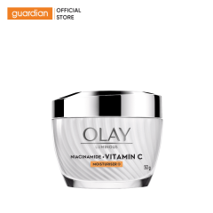 OLAY KEM DƯỠNG ẨM SÁNG DA, LÀM GIẢM ĐỐM NÂU NIACINAMIDE & VITAMIN C 50G