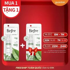 Xịt Khử Mùi Refre Refre Natural Mist Green Tea Trà Xanh 30Ml