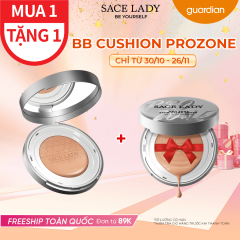 Phấn Nước Sace Lady Pro Zone 24H Ultra Cover Matte BB Cushion Shade #03 12g