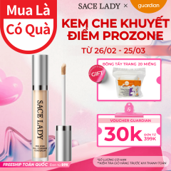 Kem Che Khuyết Điểm Sace Lady Pro Zone 24hr Full Coverage Concealer Shade #02 5g