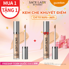 Kem Che Khuyết Điểm Sace Lady Pro Zone 24hr Full Coverage Concealer Shade #03 5g