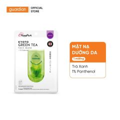 MẶT NẠ GIÚP PHỤC HỒI DA HAPPY MASK KYOTO GREEN TEA FACE MASK CHIẾT XUẤT TRÀ XANH KYOTO VÀ 1% PATHENOL + VITAMIN B5 23ML