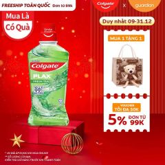 Nước Súc Miệng Trà Xanh Diệt 99% Vi Khuẩn Colgate 750ml