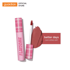 SON TRANG ĐIỂM FLAWSOME CHIC VELVET MATTE TINT BETTER DAYS (CAM HỒNG ĐẤT) 3G