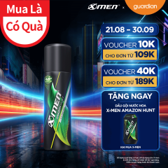 Xịt Khử Mùi Xmen Amazon Hunt 140ml