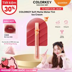 son-bong-dang-long-mo-li-chong-tham-nuoc-colorkey-soft-matte-water-tint-lipstick-ice-cream-o308